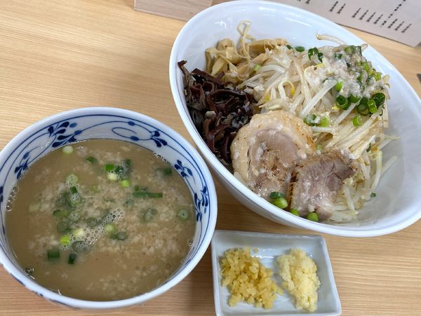 「ジャンクなつけ麺 880円」@ヌードルキッチン ヤキュウの写真
