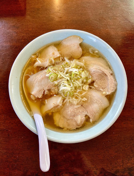 「チャーシューメン」@手打ラーメン 俵屋 小山店の写真