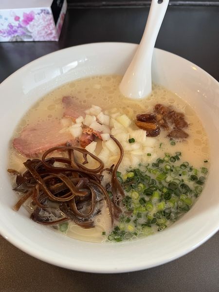 「牛骨ラーメン塩800円」@麺屋 牛神の写真