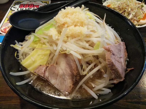 「Ｃセット（ラーメン・サラダ・ライス）※ライス抜き　※将太郎」@ラーメン将太の写真