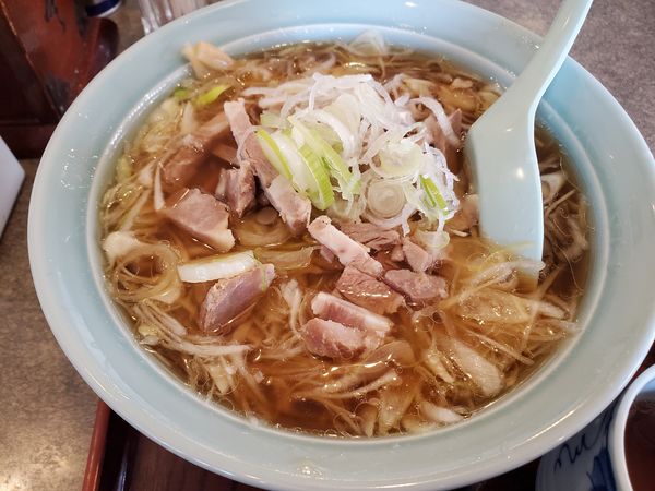 「ネギらーめん」@麺房  八角 本店の写真