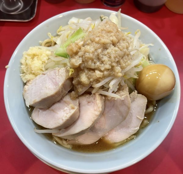 「鶏増しラーメン+味玉」@自家製麺 酉の写真