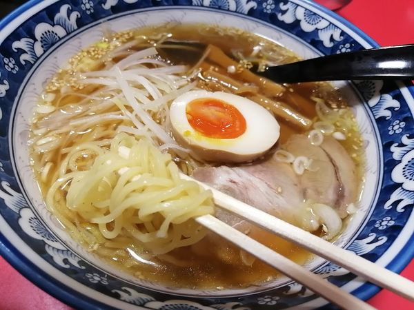 「醤油ラーメン(650)」@空港ラーメン 天鳳の写真