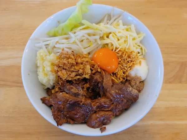 「まぜそば 小」@サクラ ソバストアの写真