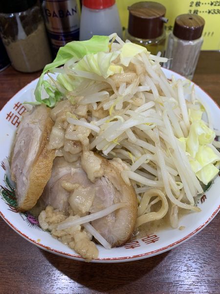 「麺少なめラーメン(130g)800円」@ラーメン 豚んちの写真