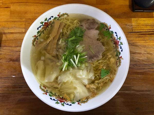 「ワンタンメン（塩）」@支那そば一麺 豊里店の写真