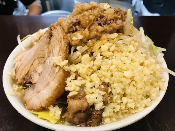 「大ラーメン 400g 950円」@ラーメン荘 夢を語れ 大阪の写真