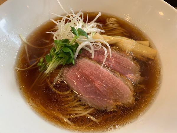 「淡麗中華そば　醤油」@鴨麺処 和の写真