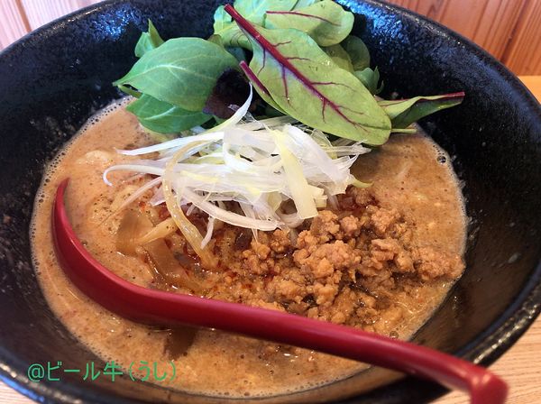 「豆乳担々麺(880円)3辛」@担々麺 胡麻の写真