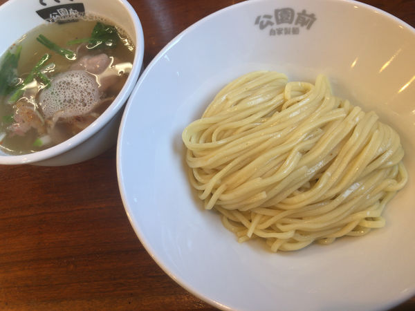 「塩つけ麺」@公園前の写真