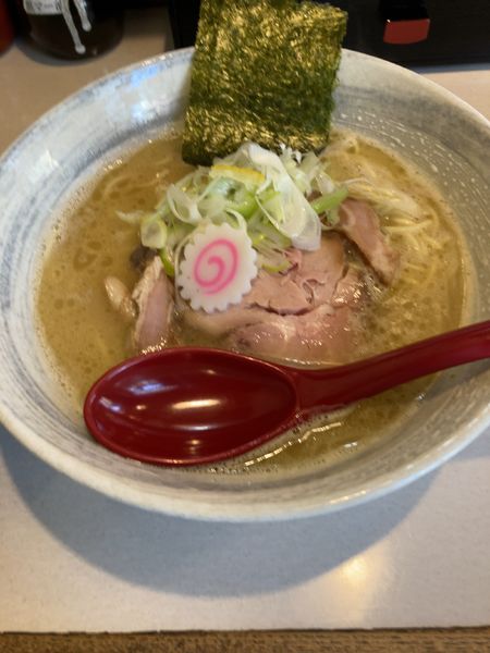 「濃厚鶏塩そば」@麺屋 なるとの写真