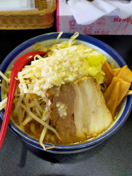 「醤油豚骨ラーメン　800円」@麺匠 風林火山の写真