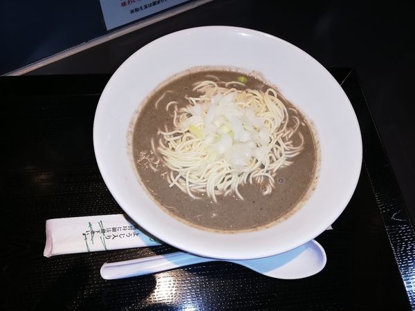 「特濃かけそば　塩」@煮干乱舞の写真