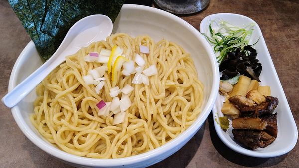 「【期間限定】油ホタテそば(大)+旨のり」@NOODLE VOICEの写真