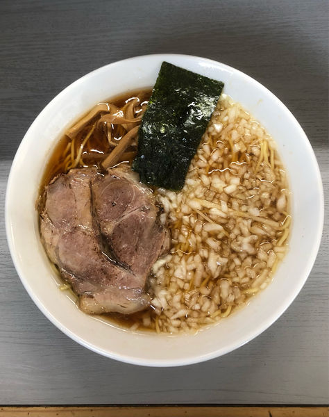 「八王子らーめん大盛玉ねぎ増（￥700+50）」@でんでんの写真