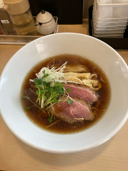 「淡麗鴨中華そば　醤油」@鴨麺処 和の写真