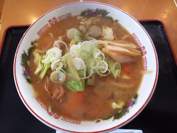 「味噌ラーメン　700円」@レストランもみじの写真