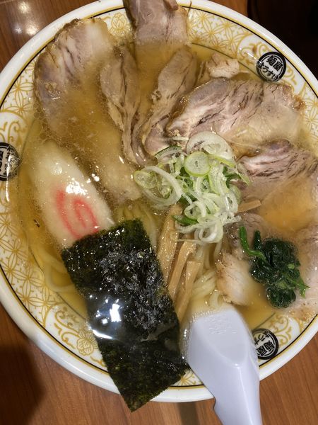 「チャーシュー麺 　大盛り」@麺屋 ようすけ 東京ラーメンストリート店の写真