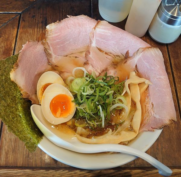 「特製十二分屋そば(930円)」@近江熟成醤油 十二分屋 早稲田店の写真