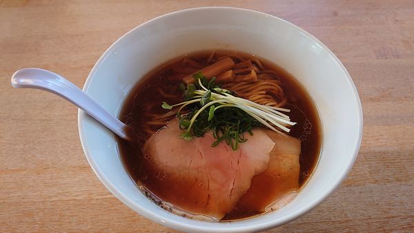 「醤油ラーメン」@湖麺屋 Reel Cafeの写真