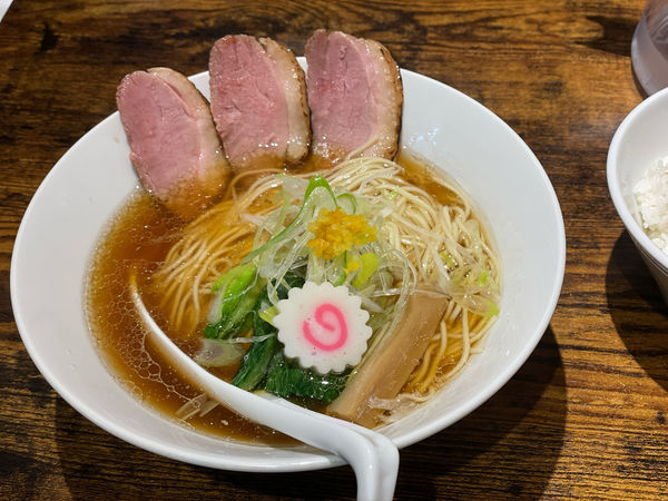 「鴨(醤油ラーメン)」@麺屋 上々の写真