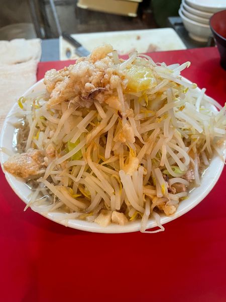 「正油（ヤサイアブラカラメ、ニンニクちょっと）」@らーめん こじろう 526の写真