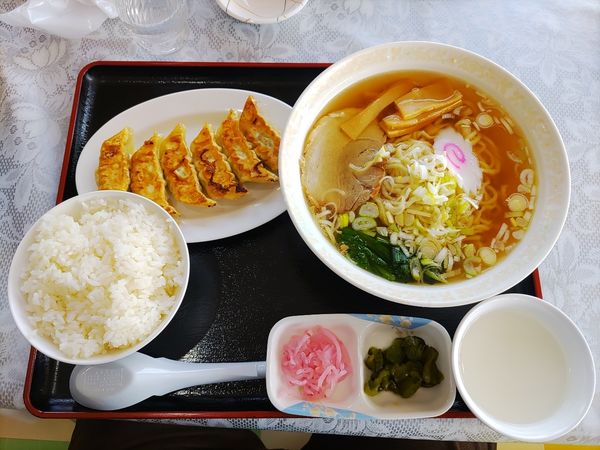 「佐野ラーメンセット」@宇都宮餃子館 宇都宮インター店の写真