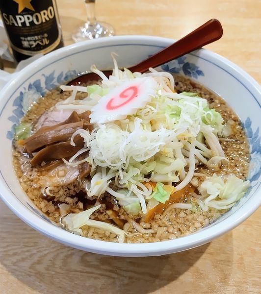 「背脂醤油ラーメン」@きかん坊ラーメン 扇橋店の写真