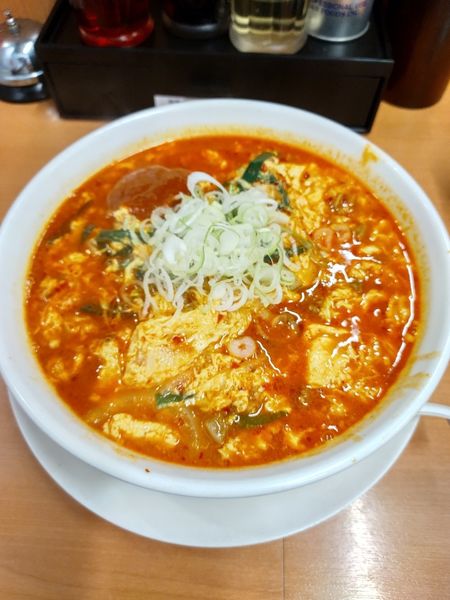 「大宮担々麺」@日高屋 錦糸町南口店の写真