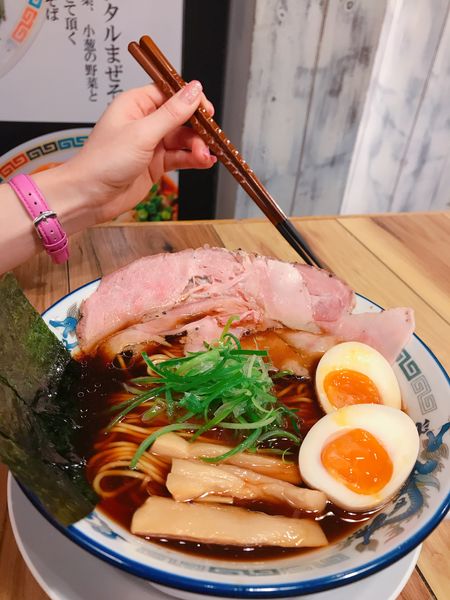 「たまり醤油ネオ中華そば　セイ　スペシャル」@デイトセイ 高田馬場店の写真