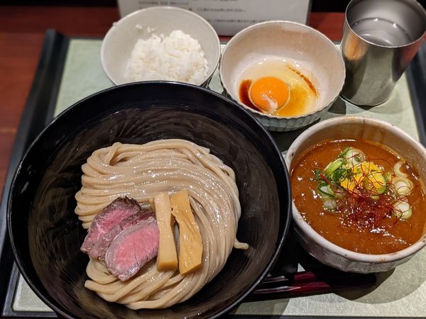 「限定　満天　（和牛味噌つけ麺）」@つけ麺 繁田の写真