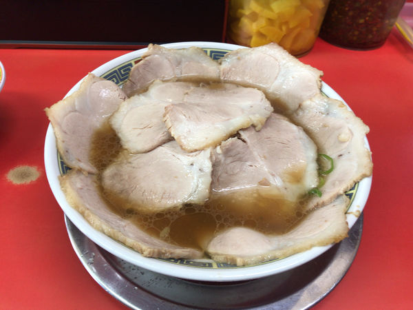 「チャーシューメン正油（1050円）」@もっこす 工場店の写真