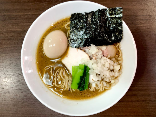 「★＜本日限定＞濃厚イカ煮干し🍜¥1,000」@煮干し中華そば 山形屋の写真