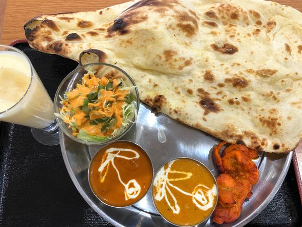 「Cカレーセット990円」@アジアnごはん イオンモール千葉ニュータウンの写真