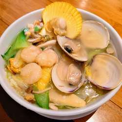 海の幸たっぷり！海鮮つゆそば 1500延長