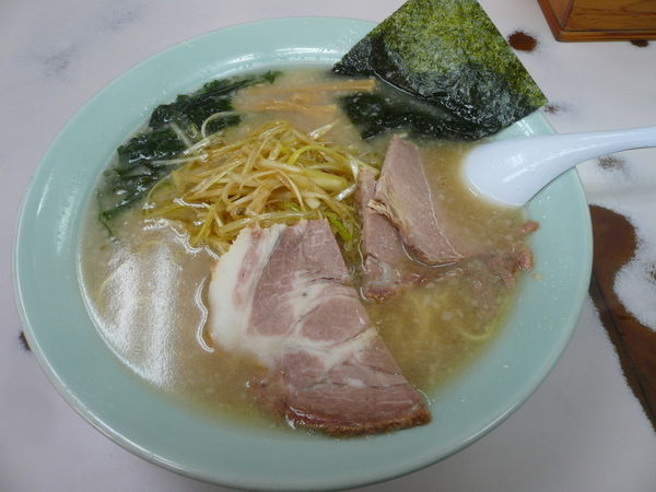 「ネギラーメン（並）」@◯つばき食堂の写真