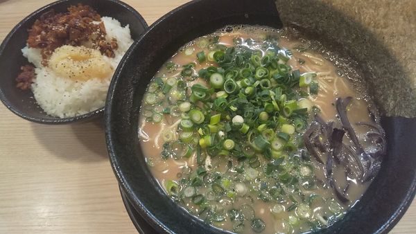 「ねぎらーめん(¥820+ライス無料)」@九州とんこつらーめん ひらさわの写真