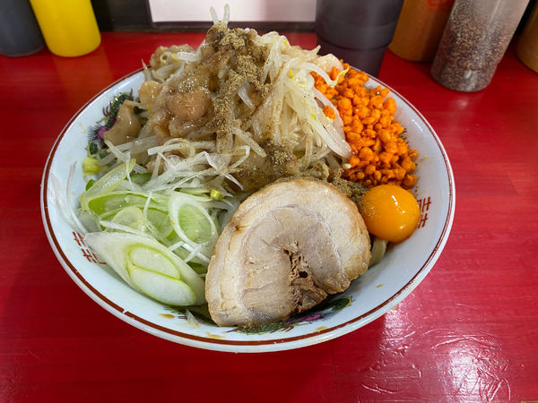 「まぜそば」@鷹の目 川口店の写真