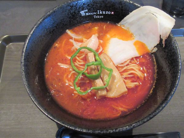 「氷見イワシ香るナポらー麺（999円）」@Menya Ikuzo Tokyoの写真