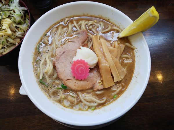 「秋刀魚煮干し蕎麦　850円」@秋刀魚煮干し蕎麦 高倉の写真
