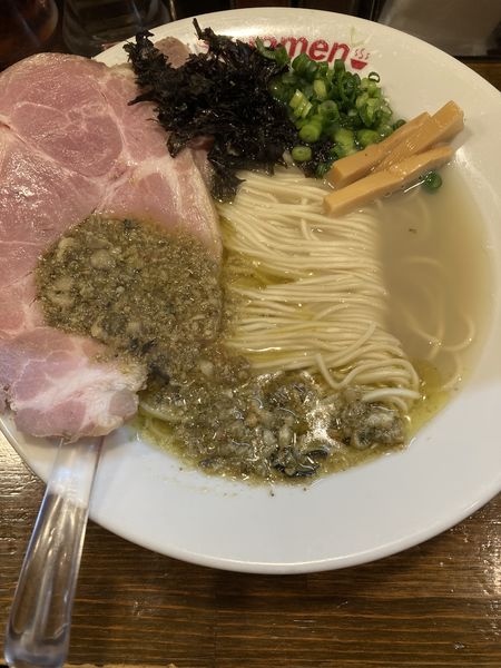 「牡蠣塩ラーメン」@Soupmenの写真