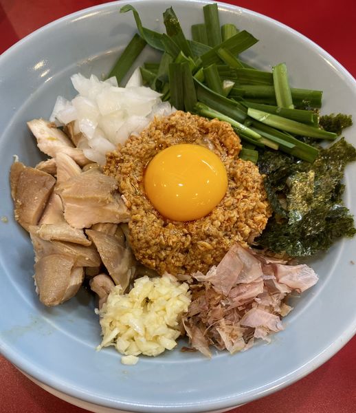 「台湾まぜそば　９００円」@自家製麺 酉の写真