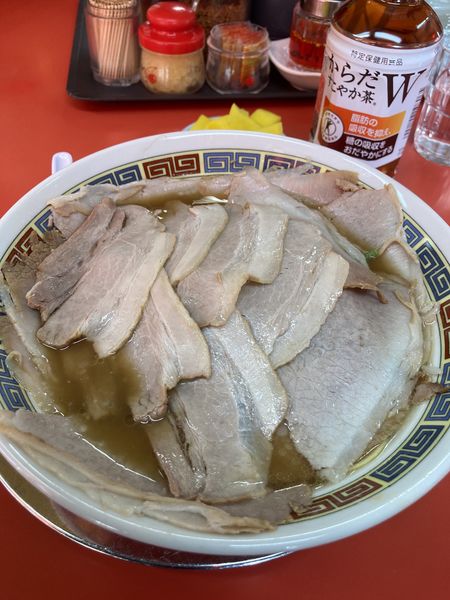 「チャーシューメン（１１００円）」@もっこす 石屋川店の写真