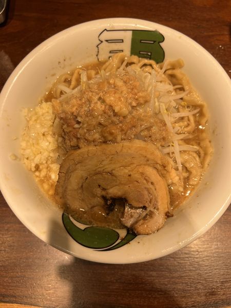 「雷そばミニ900円」@ラーメン 雷 東京本丸店の写真