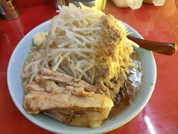 「中ラーメン　野菜多め」@ぬ〜どる専門店 バカみたいに愛してたの写真