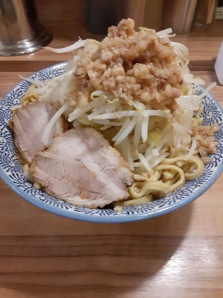 「大ラーメン900円野菜アブラ」@八王子田田の写真