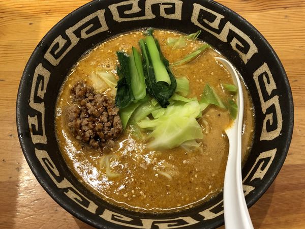 「濃厚とんこつ担々麺　￥８６０」@ラの壱 春日井店の写真