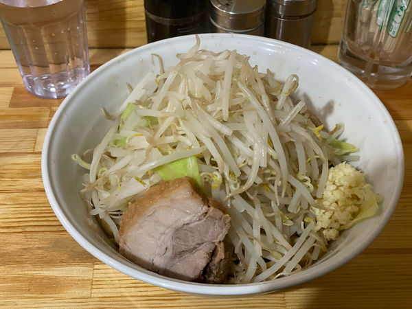 「まぜそば　醤油　大盛り　800円」@麺処 MAZERUの写真