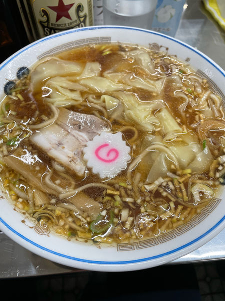 「ワンタンメン」@中華そば みたかの写真