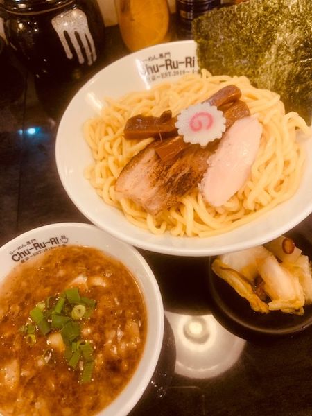 「濃醇鶏魚介つけ麺 880円　大盛 100円」@らーめん専門 Chu-Ru-Ri 2号店の写真